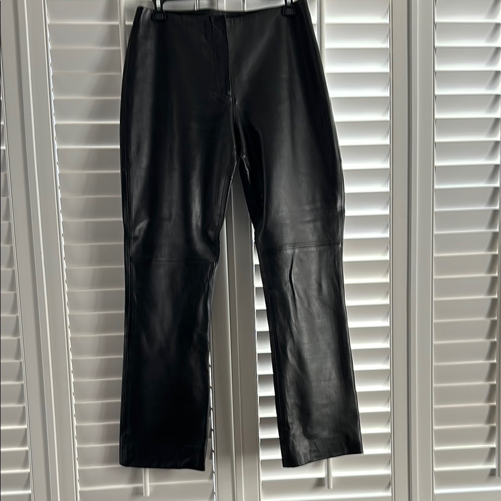 Black Straight Leg Women's Pants